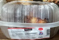 Cooked british rotisserie chicken