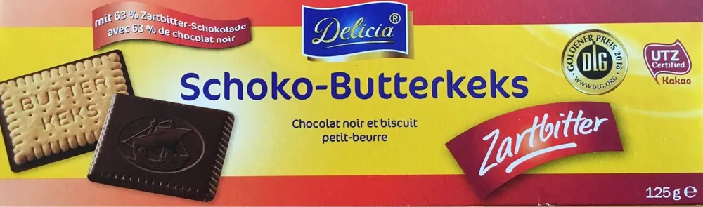 Schoko-butterkeks, Zartbitter