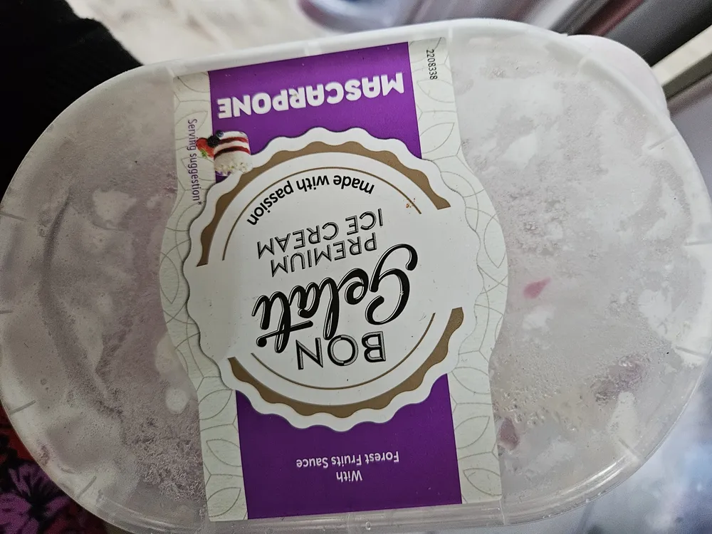Bac de glace Mascarpone