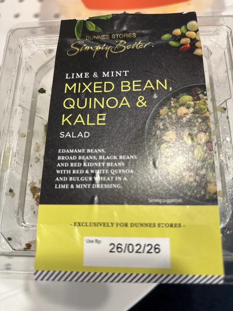 Mixed bean, quinoa & kale