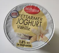 Fettarmer Joghurt Vanille