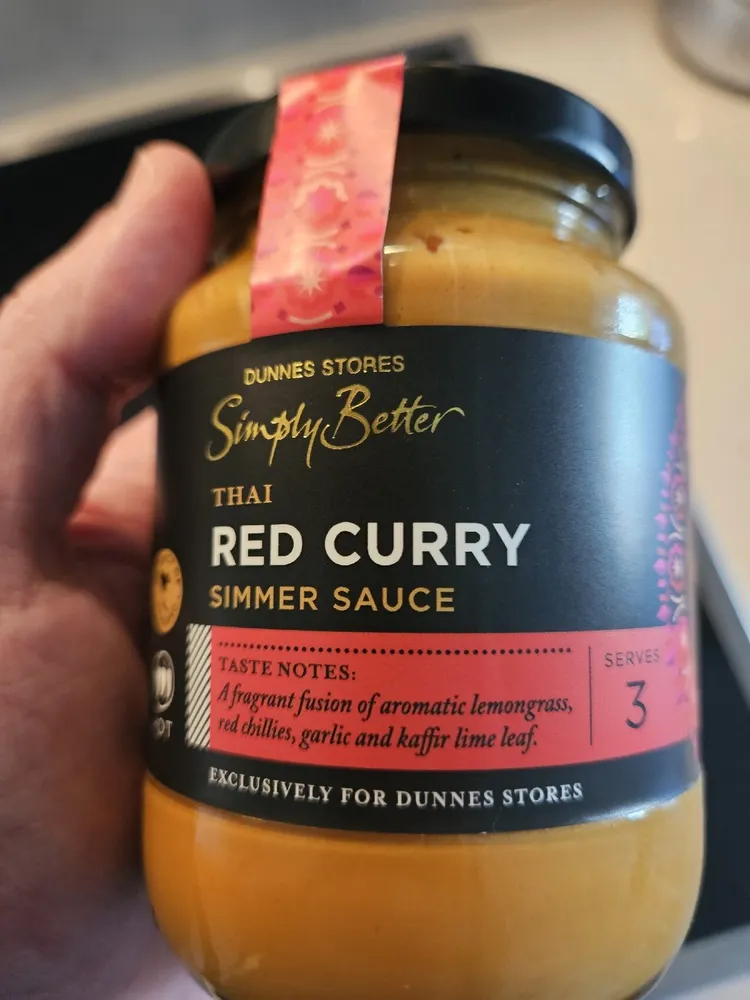 Simply Better Thai Red Curry Simmer Sauce