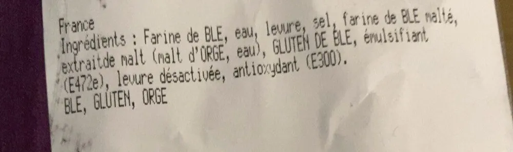 baguette saveur rustiguette
