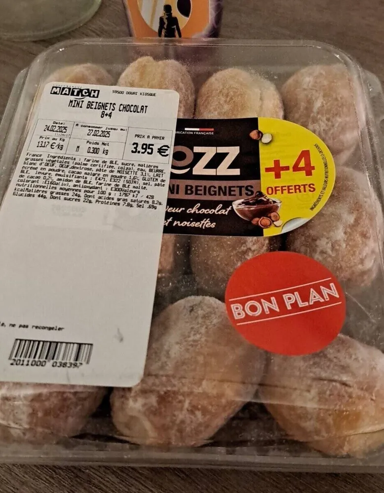 Mini beignet chocolat