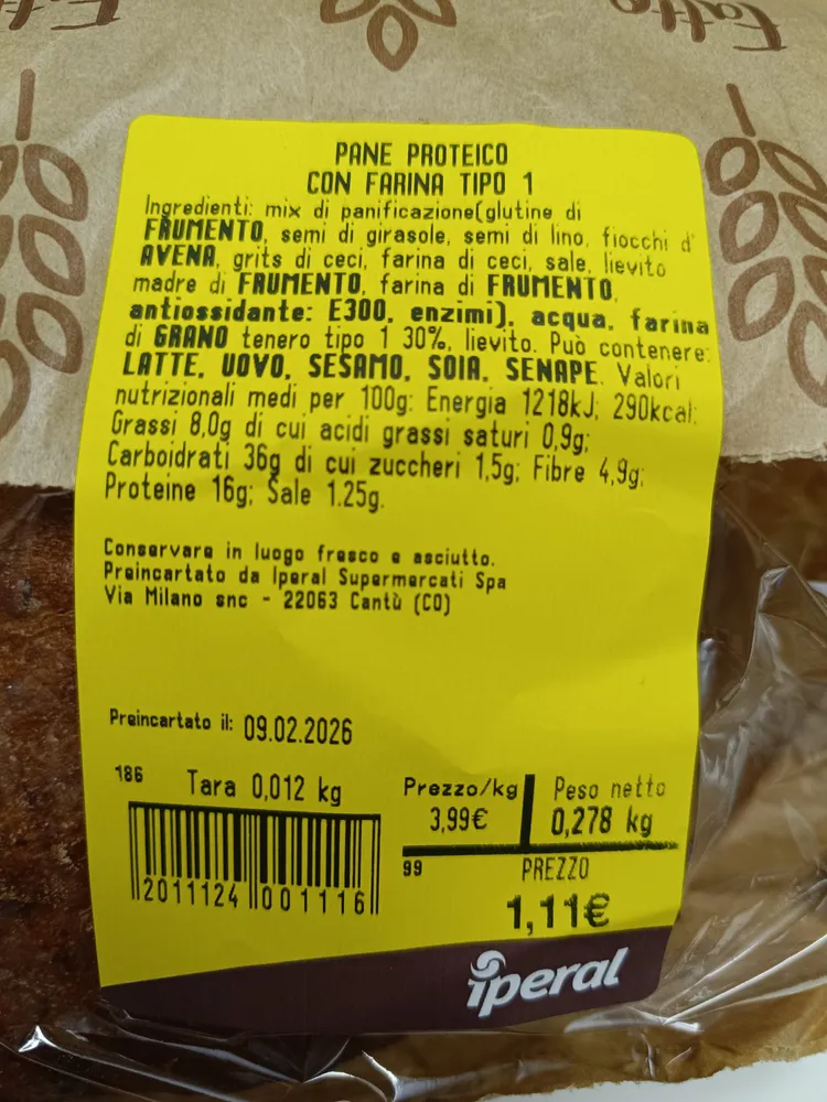 Pane Proteico