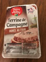 Terrine de campagne dorée au four