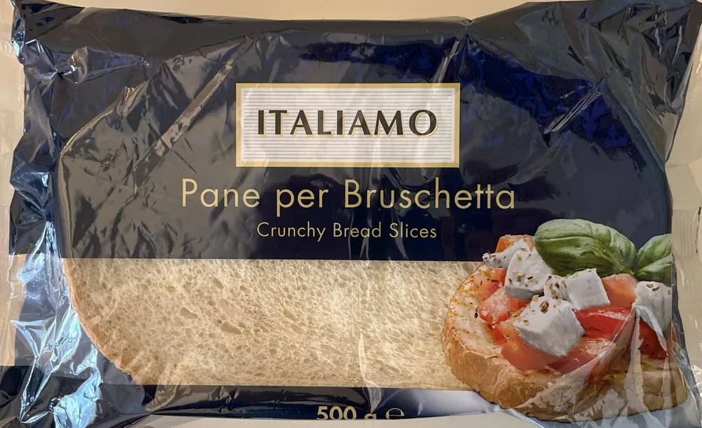Tranches de pain pour Bruschetta