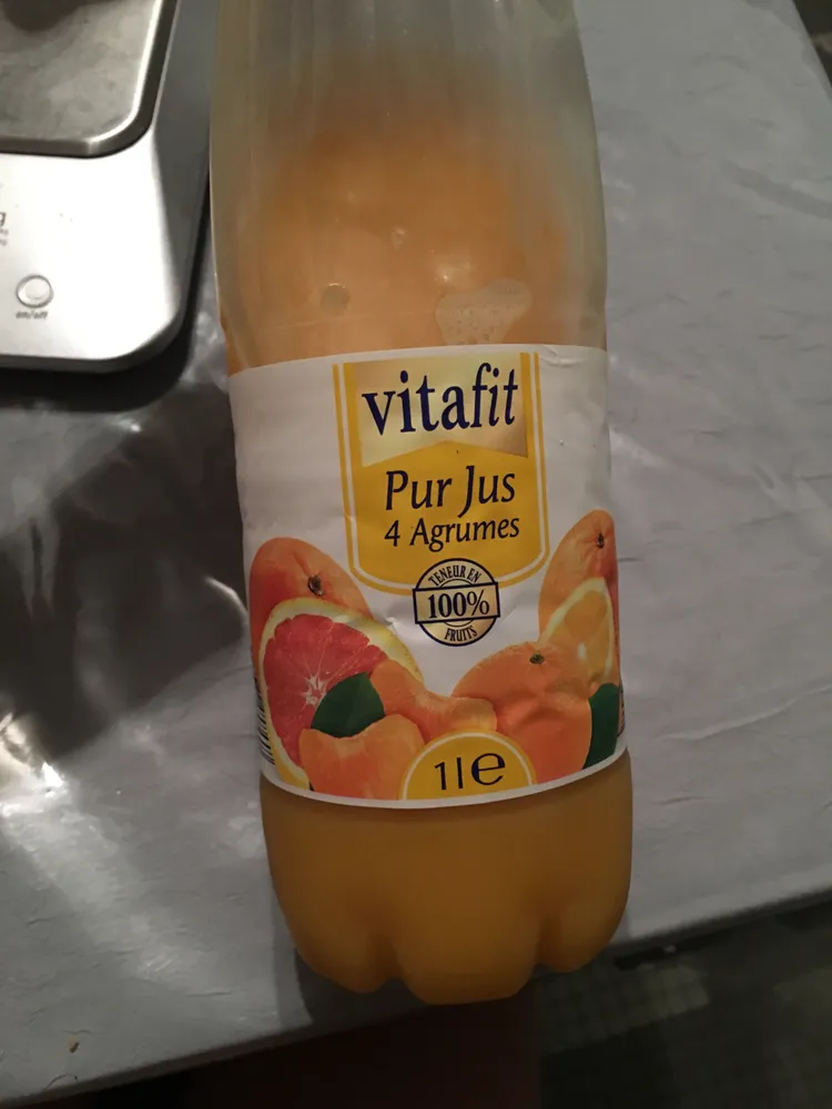 Pur jus 4 agrumes