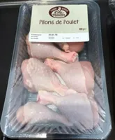 Pilons de poulet avec peau