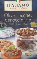 Olives vertes séchées