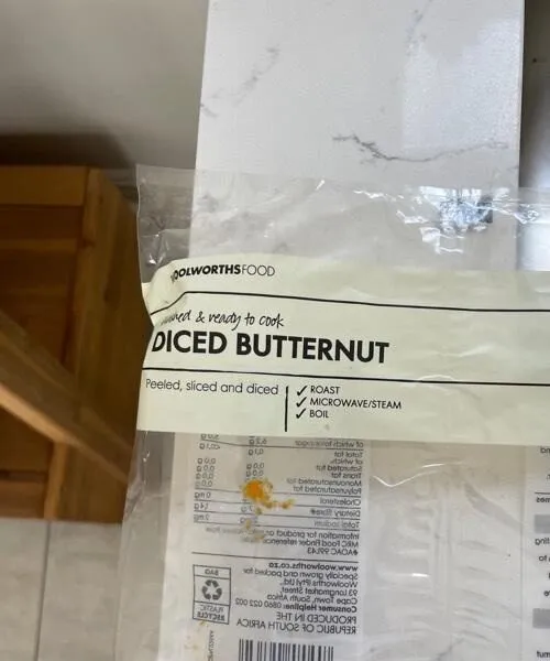 Diced butternut