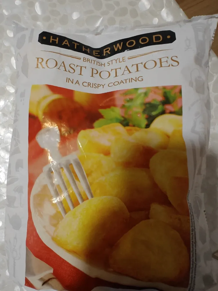 Roast Potates cryspy coated