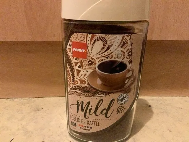 Löslicher Kaffee Mild