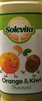 Orange & kiwi fruit pressé
