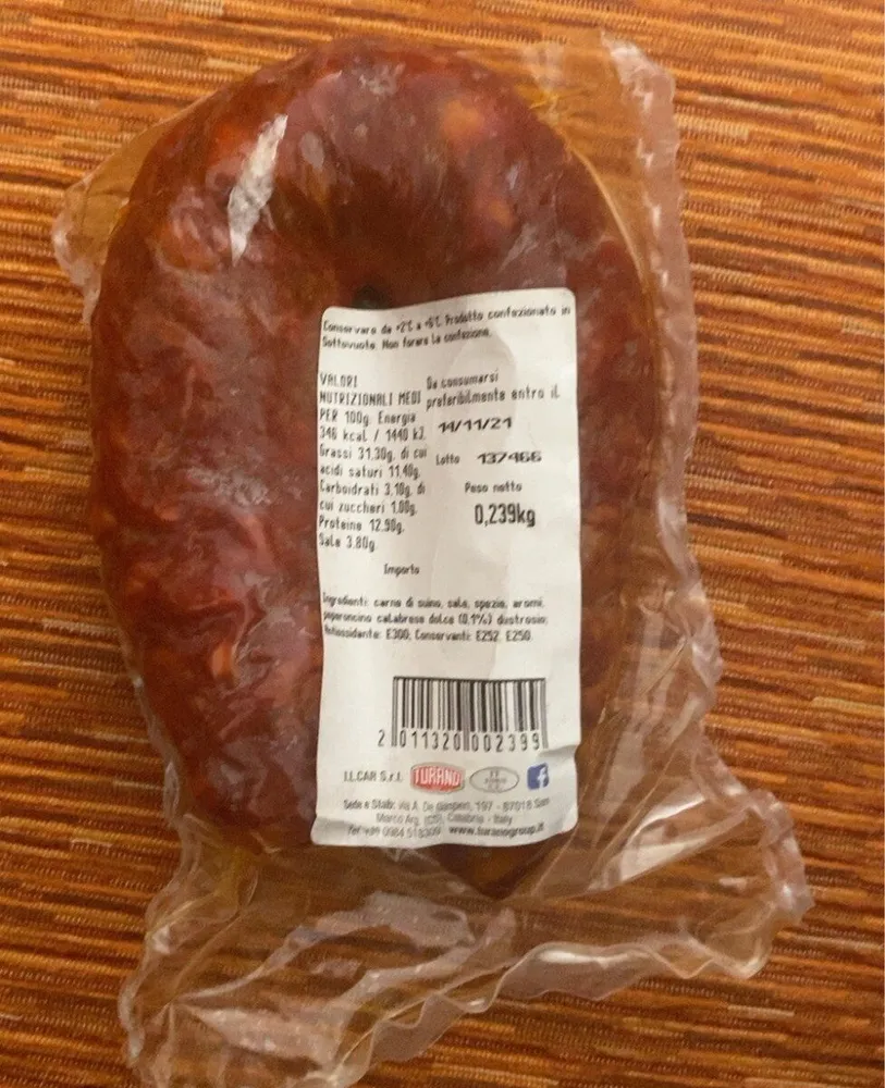 Salsiccia piccante