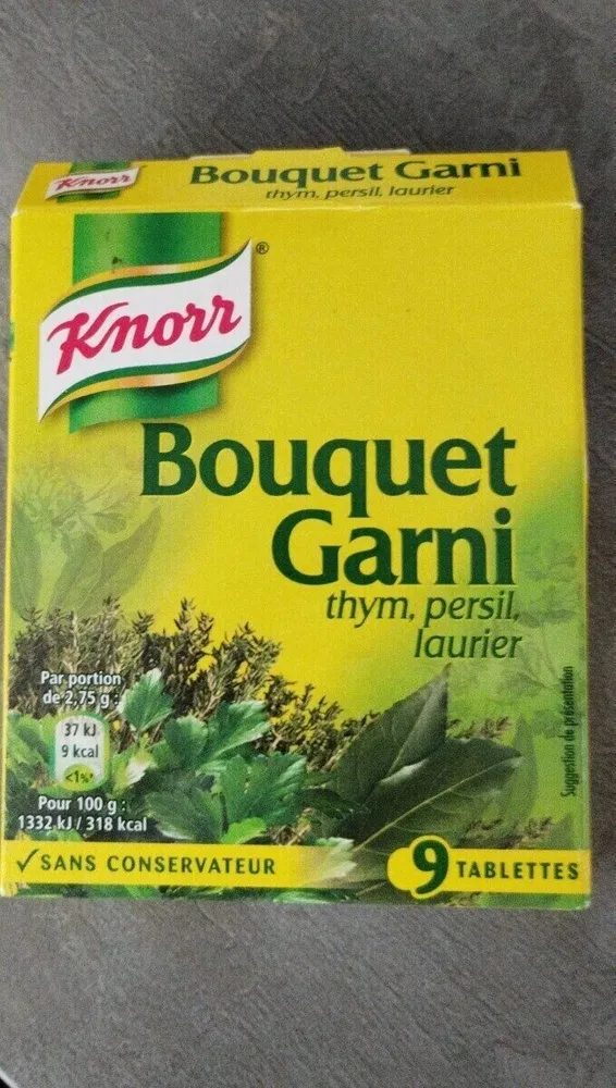 Bouquet garni thym, persil, laurier