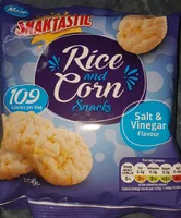 Snaktastic Rice and Corn snacks - salt and vinegar