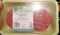 Hamburger bio bovino adulto
