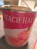 Pêches au sirop