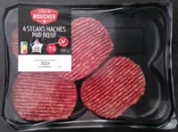 4 Steaks Hachés Pur Bœuf