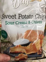 Sweet potato chips
