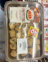 Polpettine di pollo e tacchino con carote e spinaci
