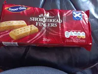 all butter shortbread fingers
