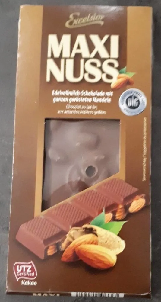 Chocolat au lait amandes  NORMA