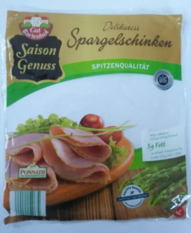 Delikatess Spargelschinken