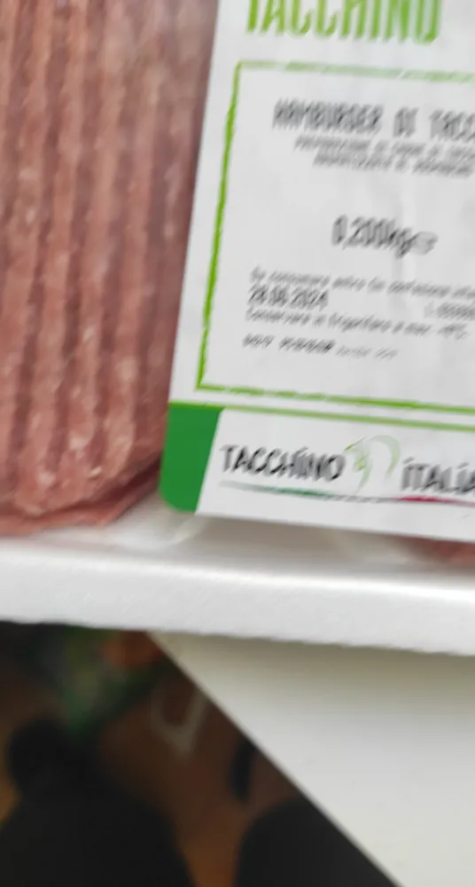 Hamburger tacchino