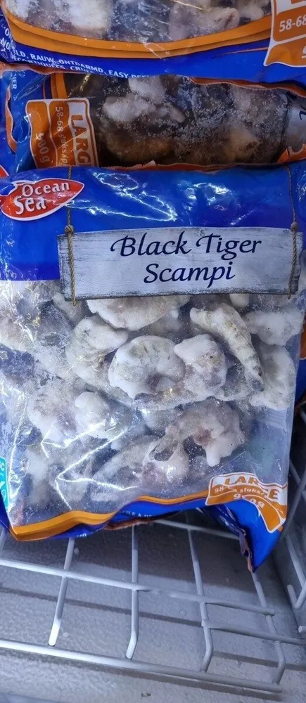 Black Tiger scampi 58-68