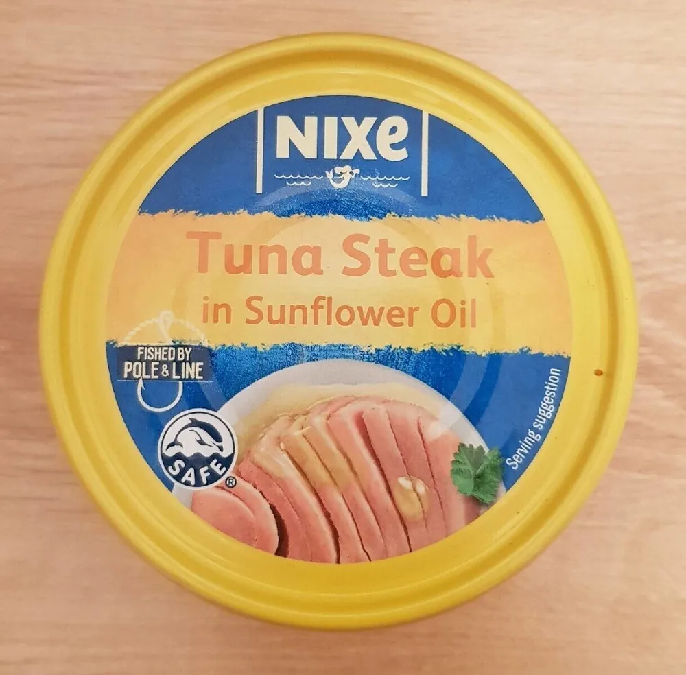 Tuna Steak in Sunflower Oil