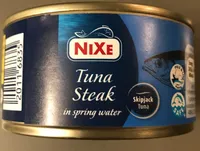 Tuna steak in spring water