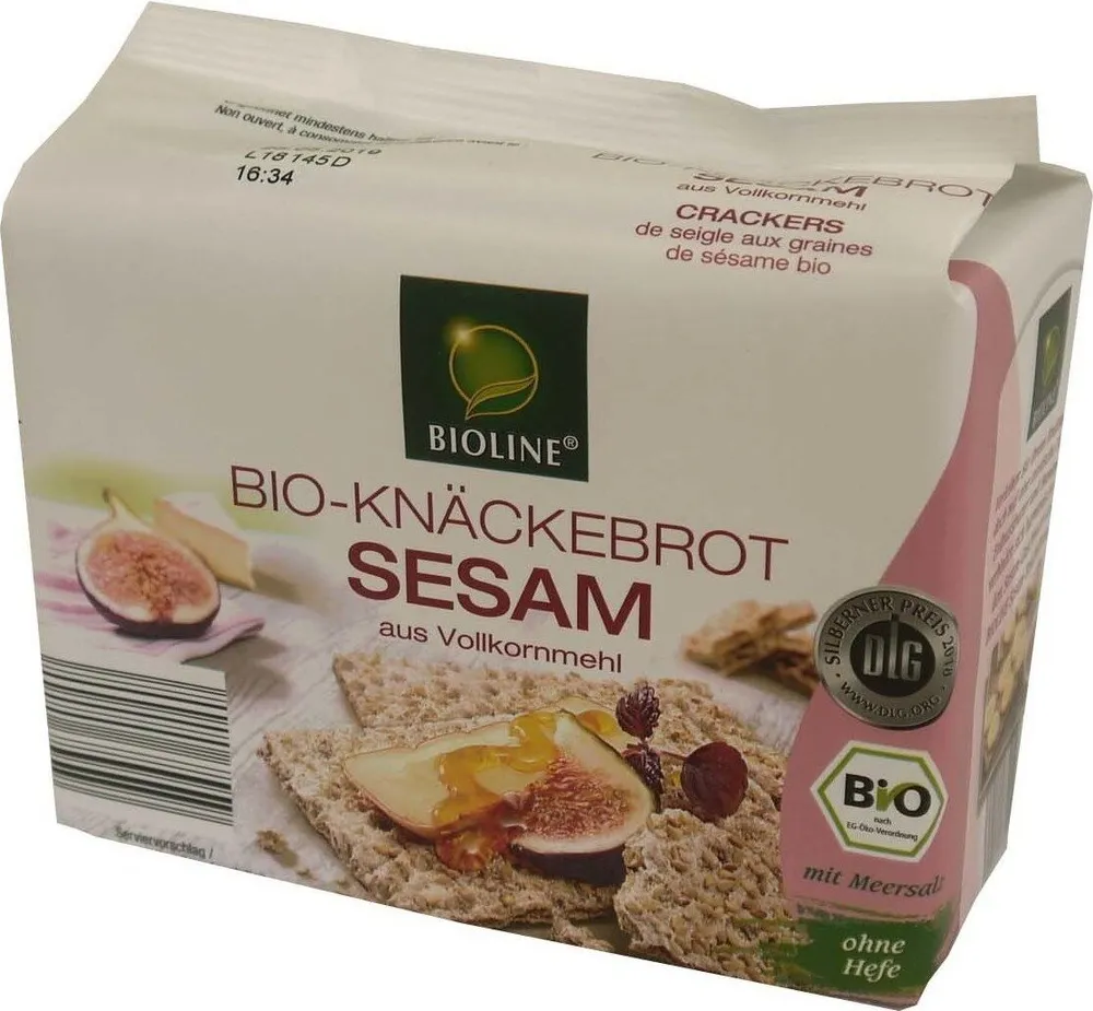 Bio-Knäckebrot Roggen