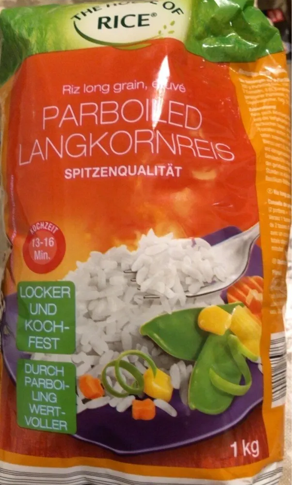 Parboiled Langkornreis