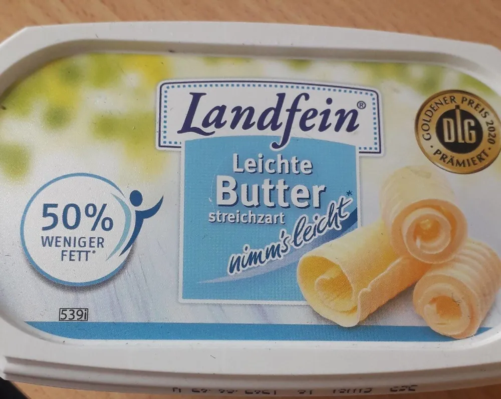Leichte Butter streichzart
