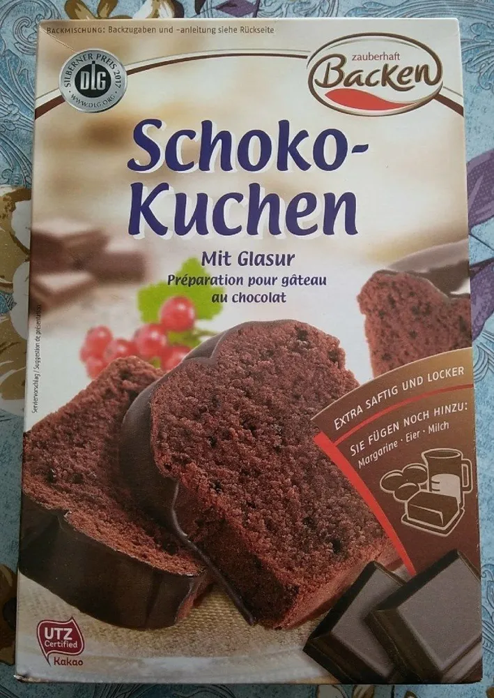 Schokokuchen, Mit Milch 3.5%