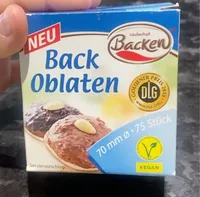 Back Oblaten
