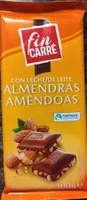 CON LECHE/DE LEITE ALMENDRAS AMÊNDOAS