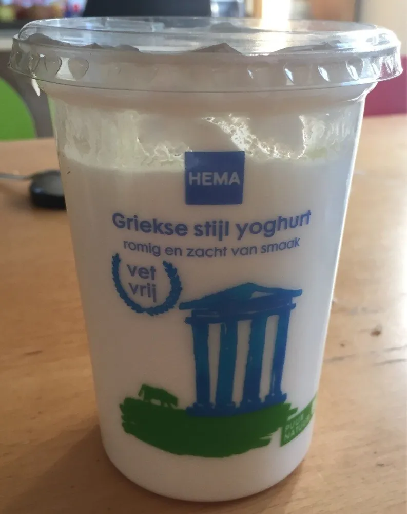 Griekse stijl yoghurt
