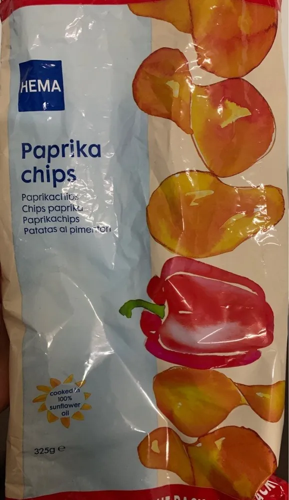 Paprika chips