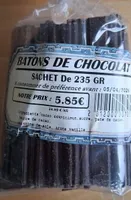 Batons de chocolat