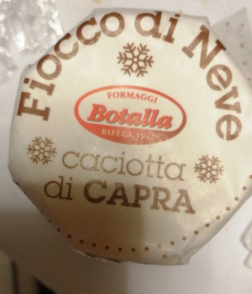 Fiocco di neve caciotta di capra