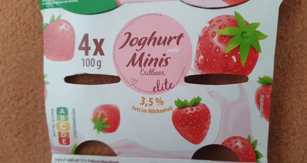 Joghurt mini mild Erdbeere