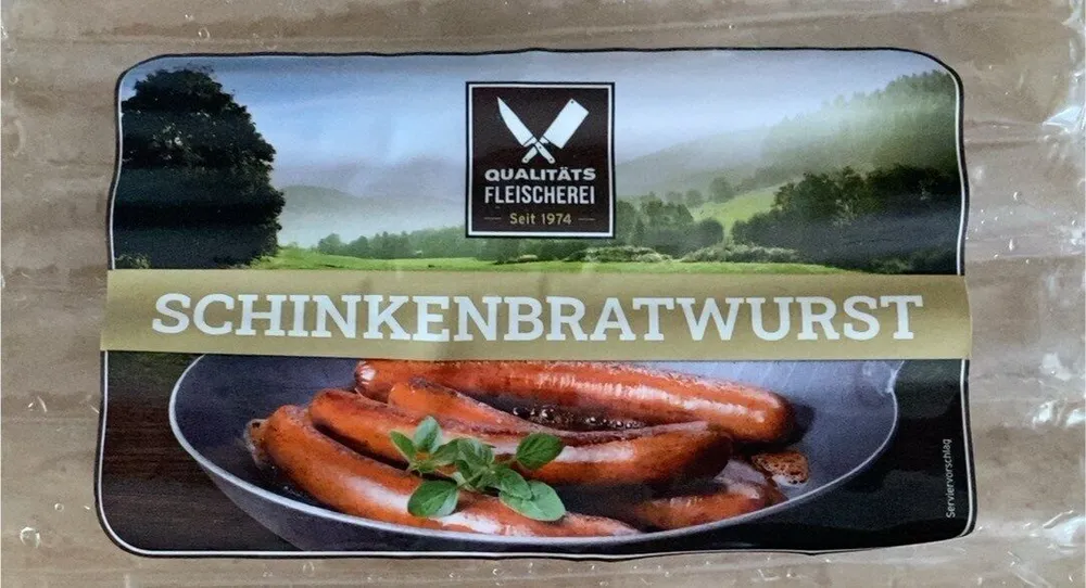 Schinkenbratwurst