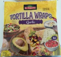 Tortilla Wraps Garlic
