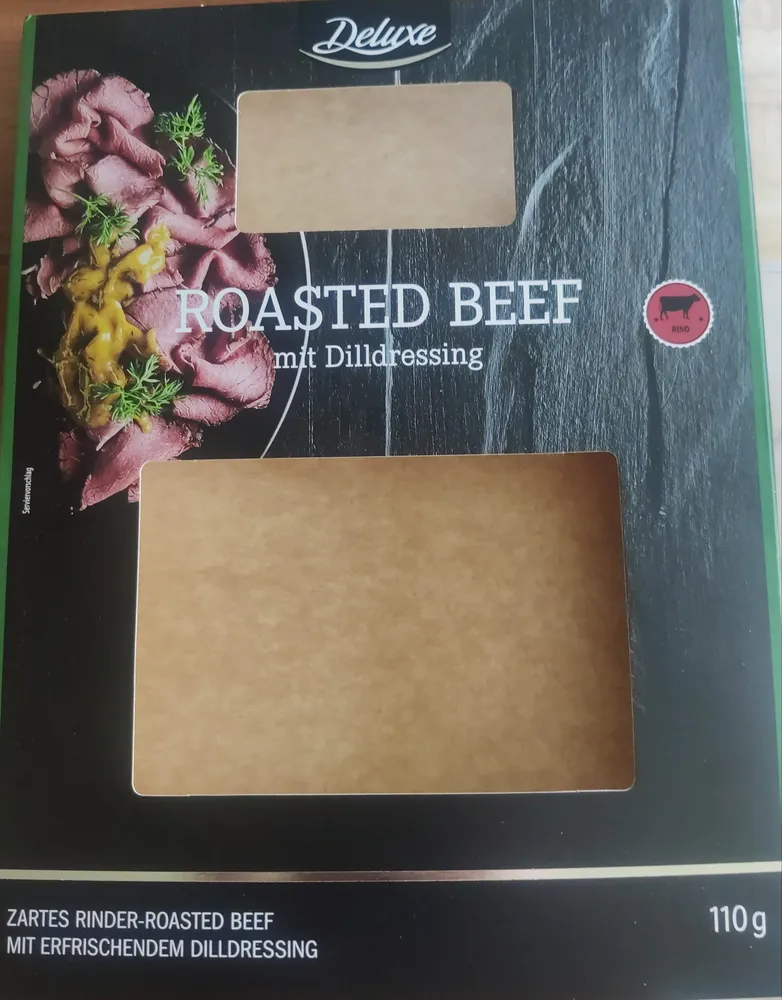 Roasted Beef mit Dilldressing