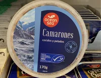 Camarones cocidos y pelados