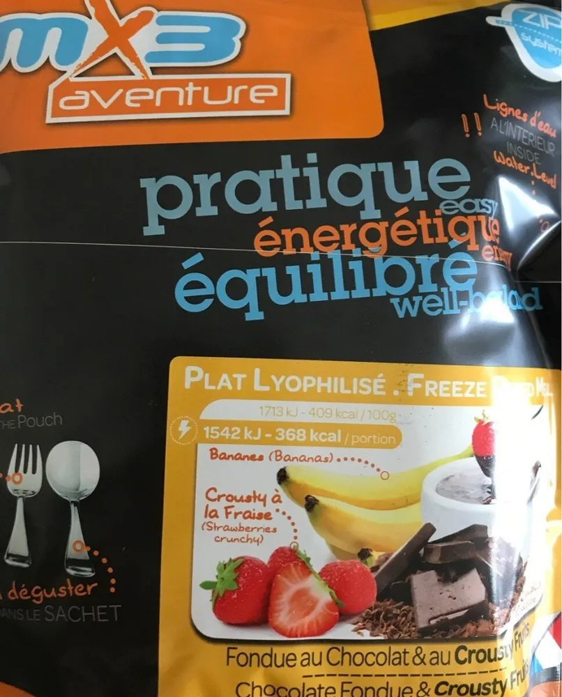 Fondue au chocolat & crousty fruits