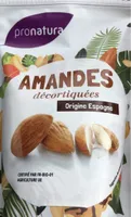 Amandes décortiquées